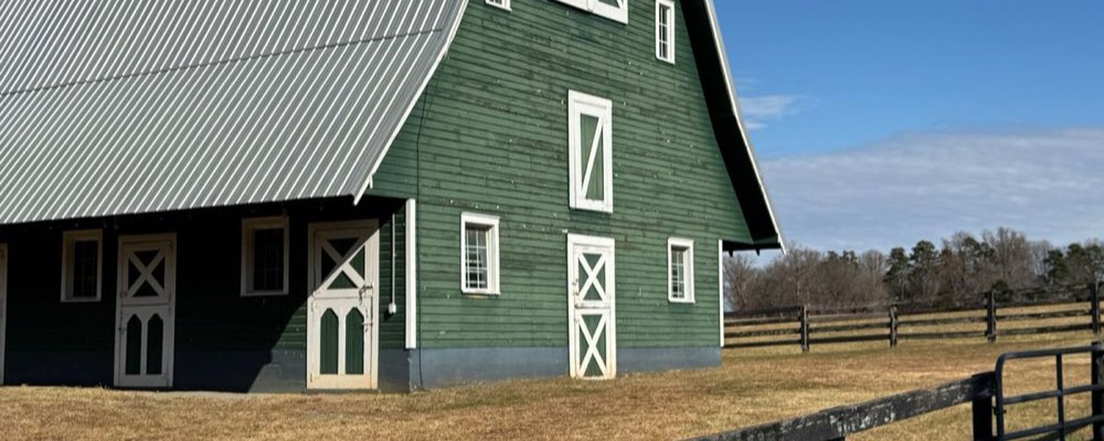 Grain farmer in field